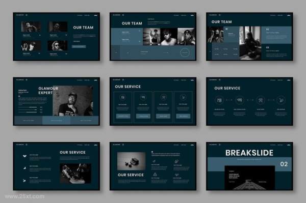 25xt-170322 Glamour–BusinessPowerPointTemplatez4.jpg