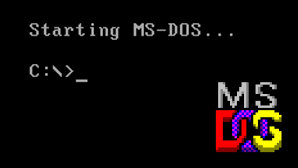 应该很多人没见过的古早DOS系统