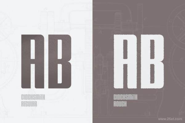 25xt-136030 Clocksmith-DisplayFontz7.jpg