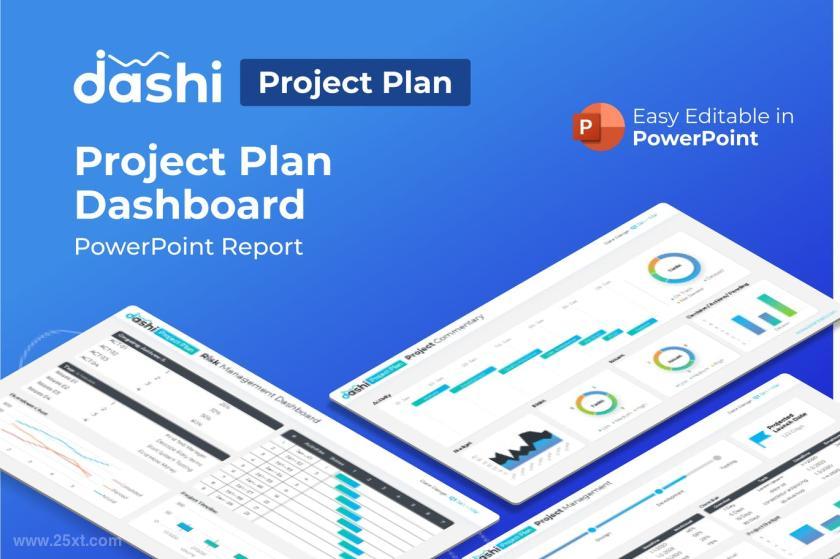 25xt-126436 DashiProjectPlanDashboardPowerPointz2.jpg
