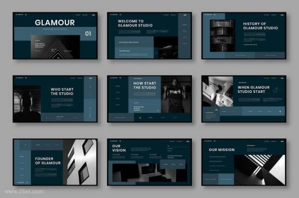 25xt-170322 Glamour–BusinessPowerPointTemplatez3.jpg