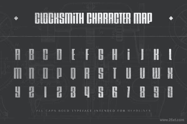 25xt-136030 Clocksmith-DisplayFontz5.jpg